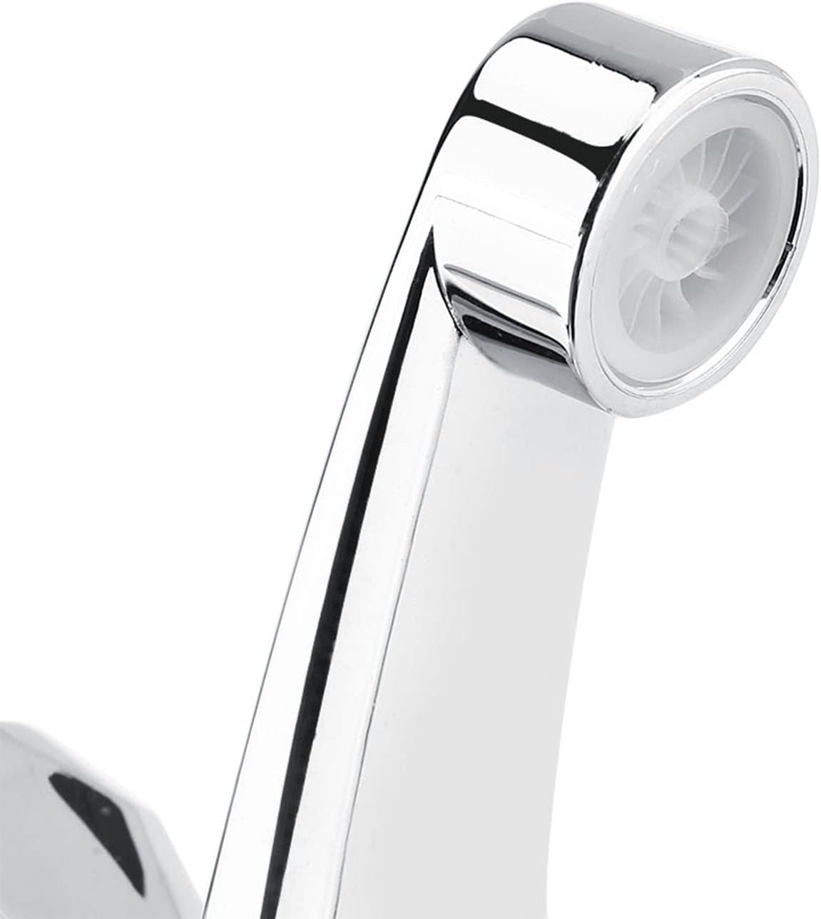 Grifo de lavabo de baño ABS de plástico solo grifo frío grifo de agua lavabo de baño Accesorios de fregadero de cocina (B)