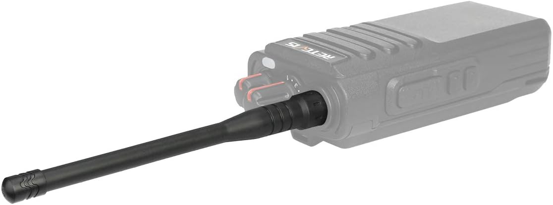 Retevis Antena Walkie Talkie, SMA-F de doble banda UHF VHF 144430MHz antena retráctil compatible con radio bidireccional BaoFeng UV-5R BF-888S RT29
