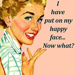 I Have Put on My Happy Face Now What Imán para nevera de 2 x 3 pulgadas para nevera, regalo de imagen vintage, humor retro divertido I Have Put on My Happy Face Now What Imán para nevera de 2 x 3 pulgadas para nevera, regalo de imagen vintage, humor retro divertido