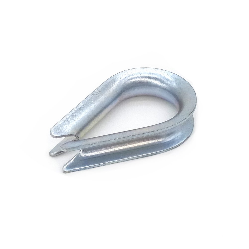 M6 acero galvanizado 14 “diámetro cable de cuerda de alambre 0.236 in dedales aparejo 20PCS