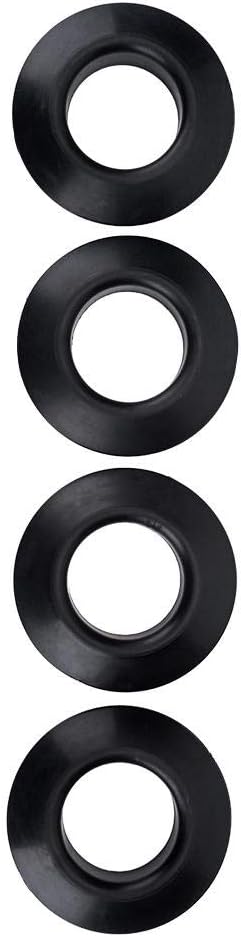 Anillos de goteo, 4 piezas de goma elástica de paleta de goteo anillos para kayak canoa rafting paletas eje