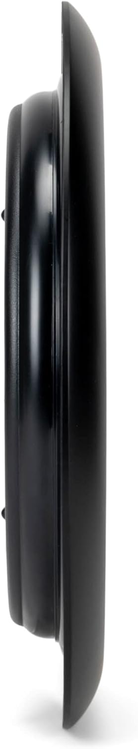 Mark Feldstein & Associates Call of The Loon Artwork – Reloj de pared con sonido negro mate de 13 pulgadas