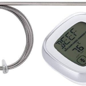 Fydun Food Thermometer Electronic Digital Touch Sc WTimer Alarm for Sugar Boiling Barbecue Food Thermometer Electronic Digital for Family Fydun Food Thermometer Electronic Digital Touch Sc WTimer Alarm for Sugar Boiling Barbecue Food Thermometer Electronic Digital for Family