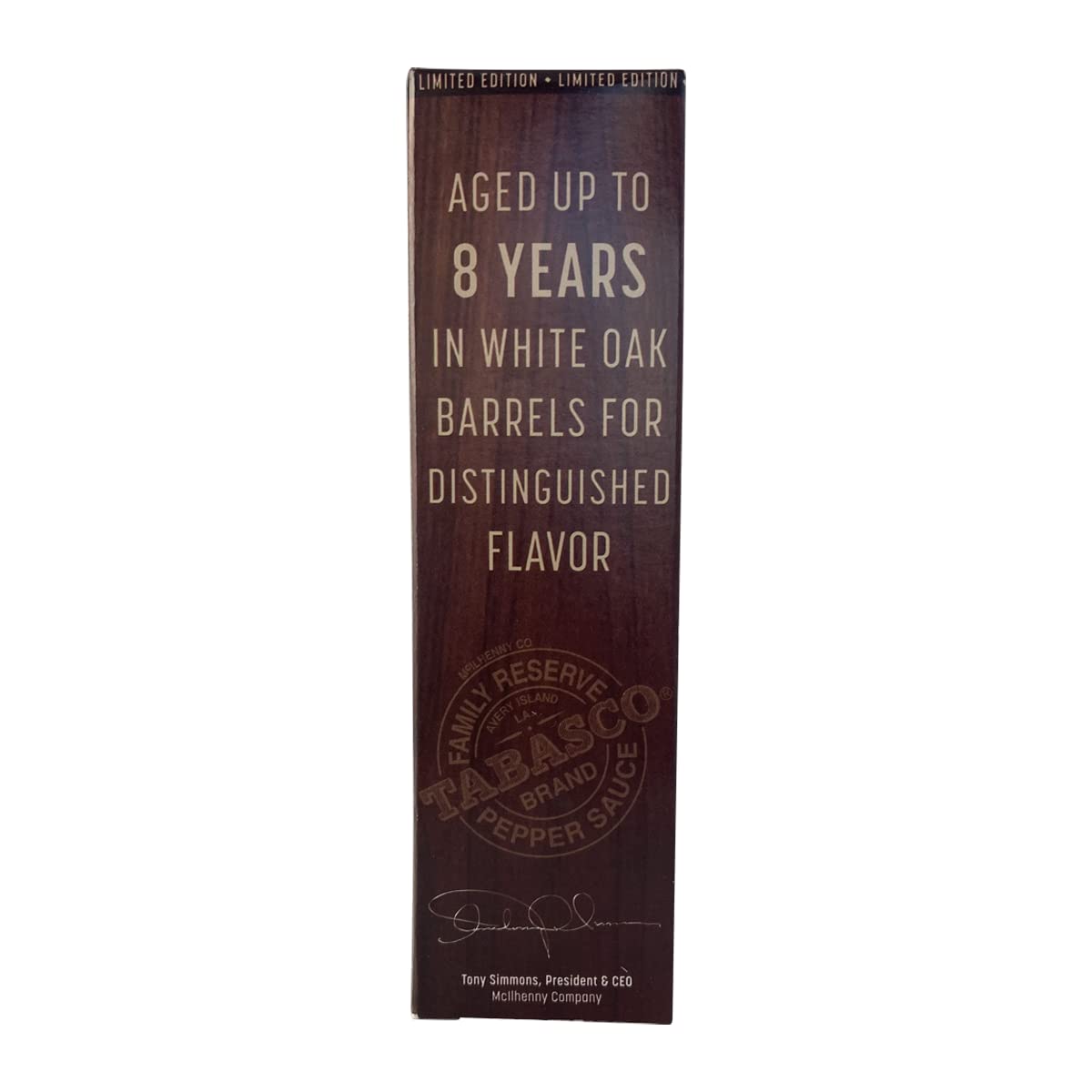 TABASCO Salsa de pimienta Family Reserve 5OZ salsa picante