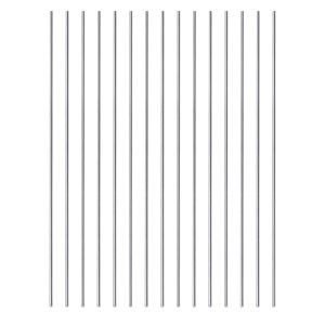 Feelers Varilla redonda de aluminio de 14 “(6.5 mm) de diámetro 6061 de aluminio sólido para manualidades de bricolaje, 5.906 in de longitud, 10 Feelers Varilla redonda de aluminio de 14 “(6.5 mm) de diámetro 6061 de aluminio sólido para manualidades de bricolaje, 5.906 in de longitud, 10