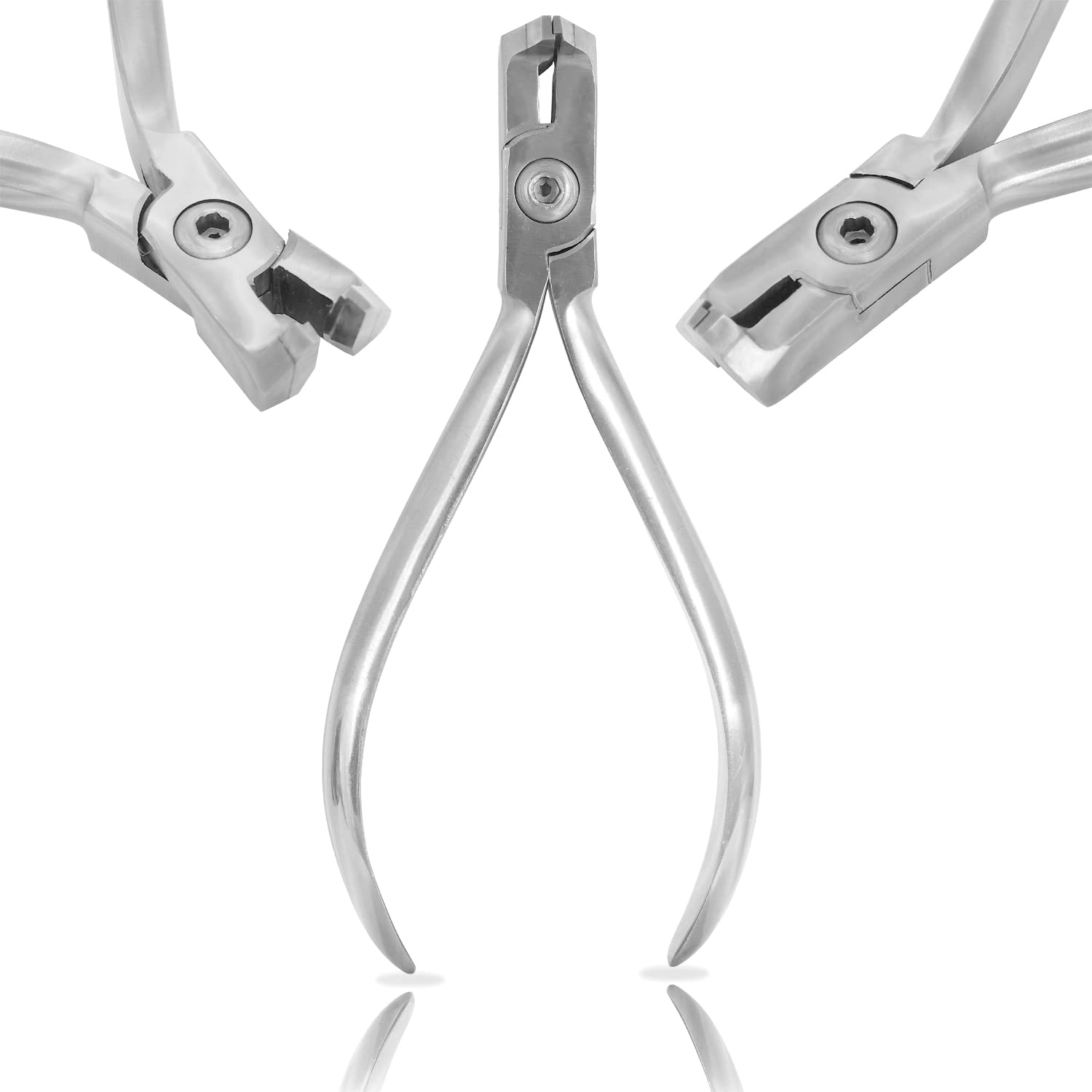 Alicates de corte de extremo distal, sujeta y corta alambre duro y suave, herramienta de instrumento quirúrgico dental, herramientas de extracción