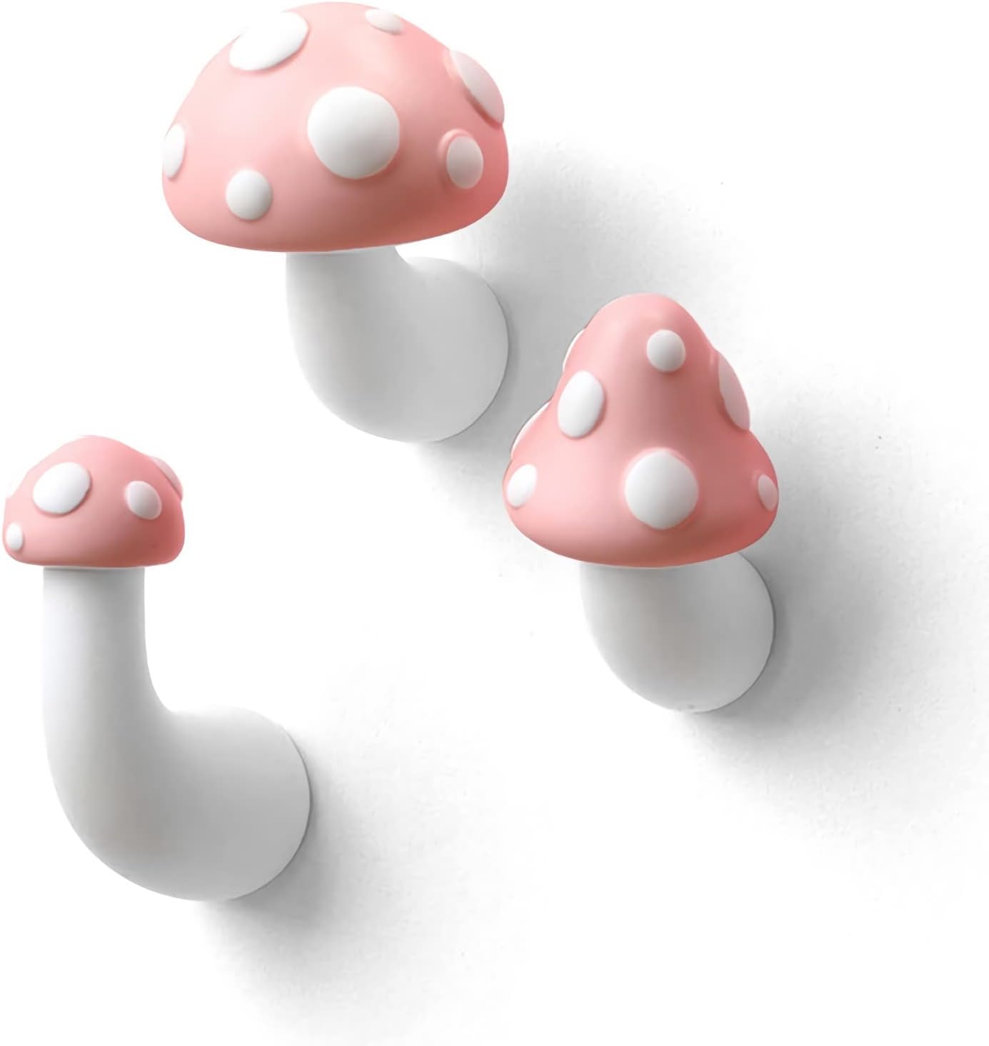 JADDSA Imán de hongo para nevera de resina 3D, imanes para refrigerador, bonitos imanes para decoración de cocina, imanes decorativos con