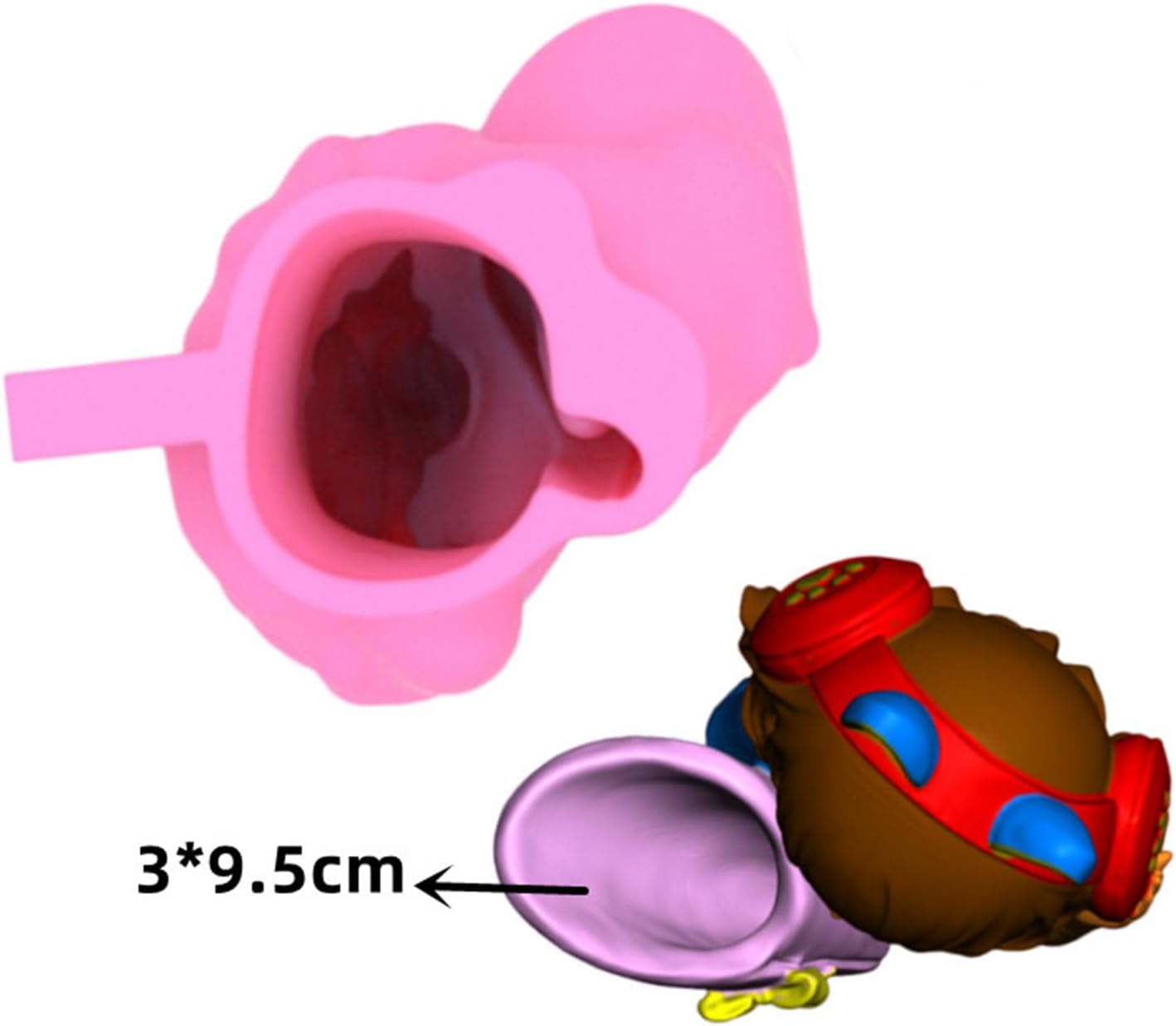 Molde de resina para maceta de niña, maceta de plantas suculentas, macetas de cemento, molde de florero, molde de arcilla para manualidades