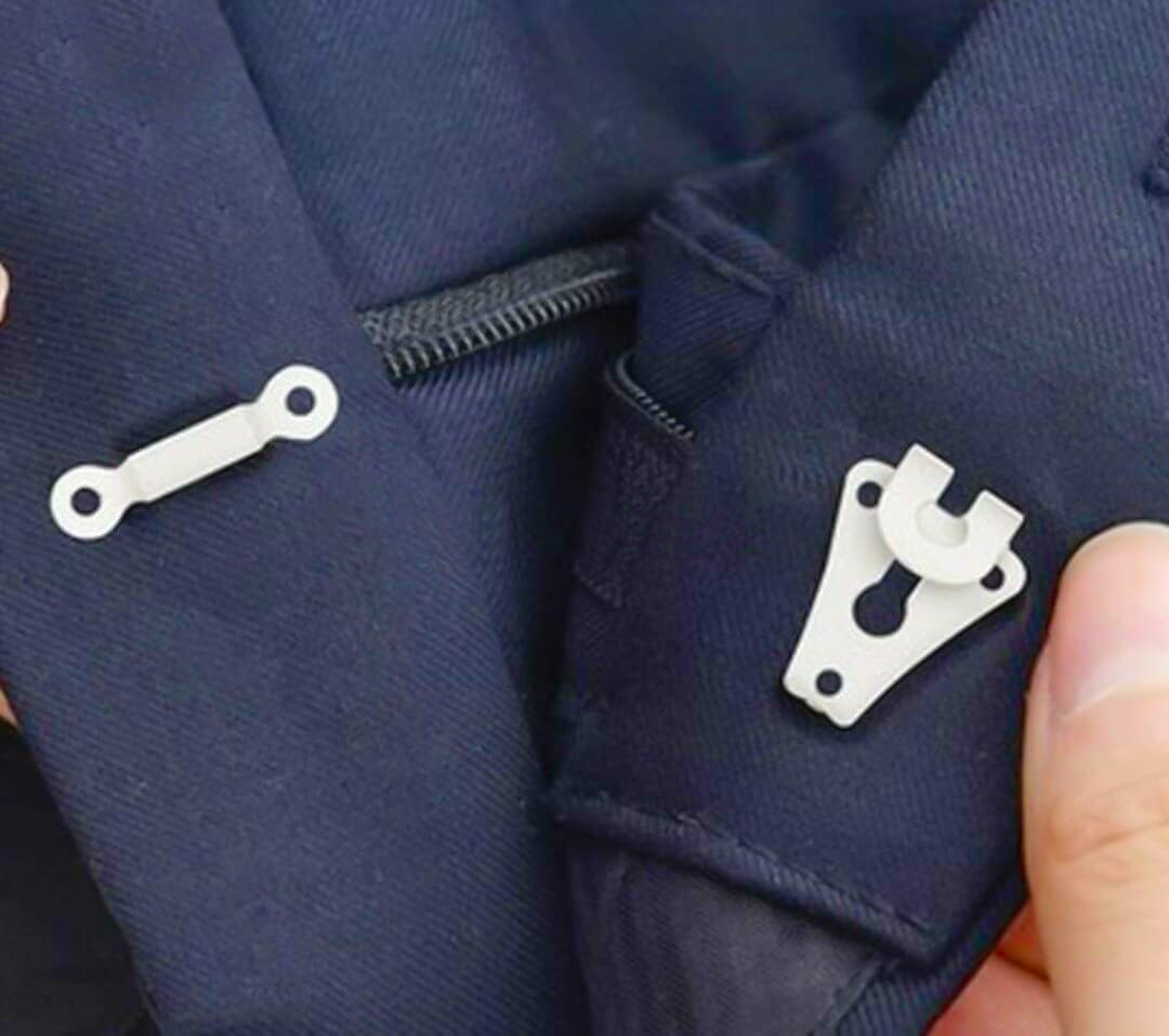 Juego de costura de gancho y ojo para pantalones de alta resistencia, herramientas de fijación, ganchos y cierre de ojos para sujetador, pantalones,