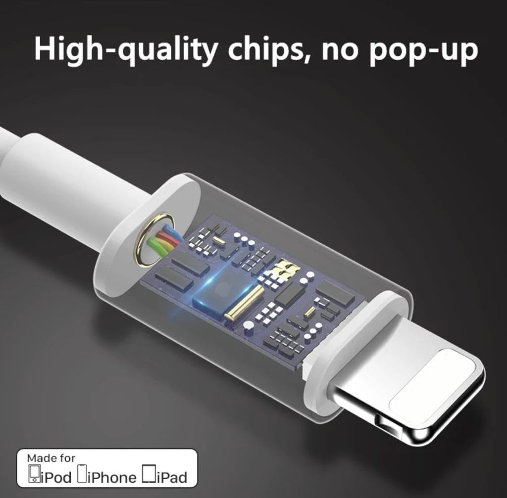 Presentamos el Lightningn-14 el cable definitivo para iPhone 14 de 3.3 pies con carga rápida Lightnign y transferencia de datos sin problemas