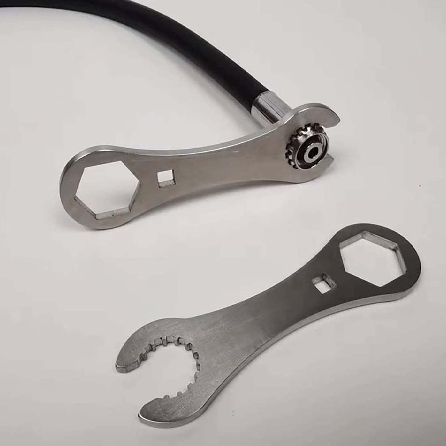 nitescuba Llave de acero inoxidable para regulador SCUBAPRO Primera etapa 304