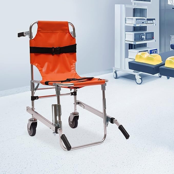 EMS – Silla de escalera, silla de escalera de transferencia, dispositivos de asistencia de elevación, ambulancia ligera de aluminio, elevador