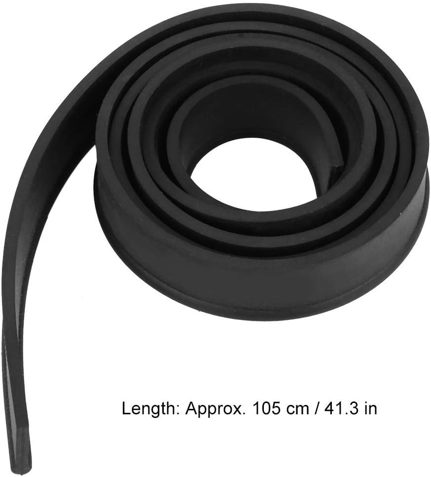 Repuesto de escobilla de goma, 41.3 in  41.3 pulgadas, color negro, para limpiaparabrisas, limpiaparabrisas, tira de goma de repuesto para ventanas