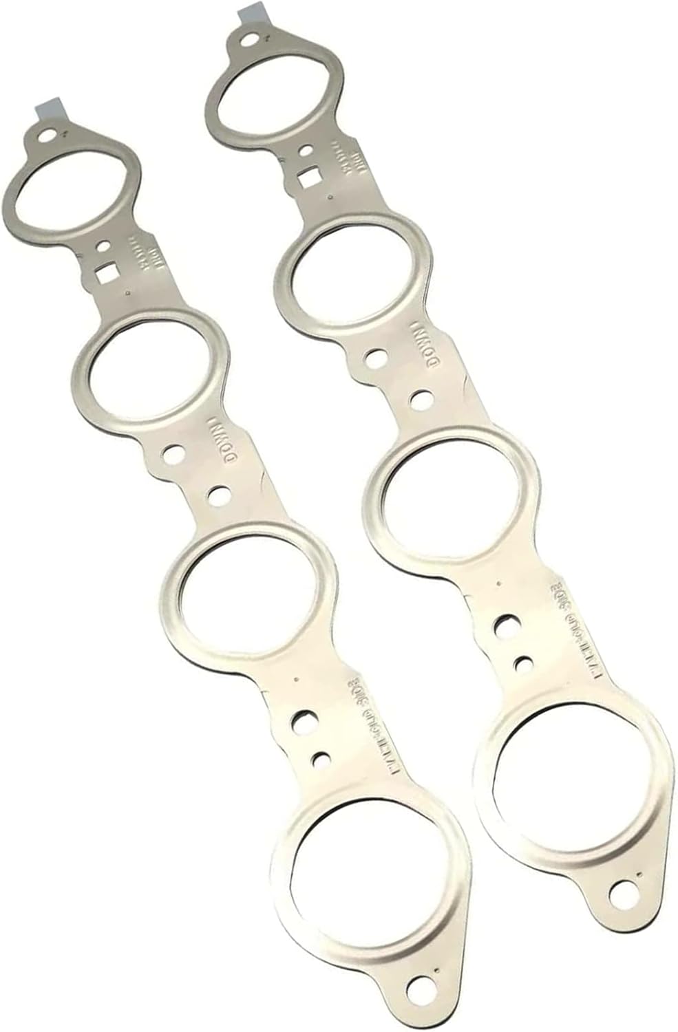 Juego de 2 juntas de colector de escape LS MLS de repuesto #12617944 12600530 para 1997-2020 LS1 LS3 apto para Cadillac Escalade para Chevrolet