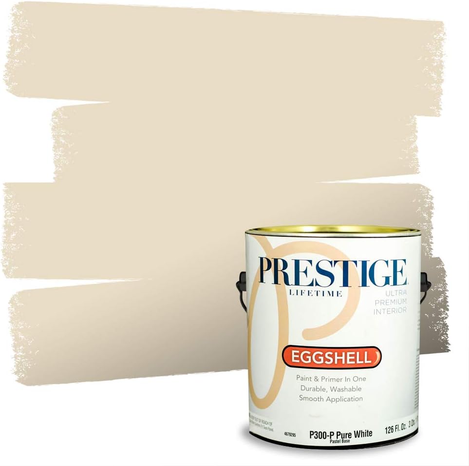 Pintura 2 en 1, para primera mano y para exterior, de Prestige Paints, P300-P-951BM