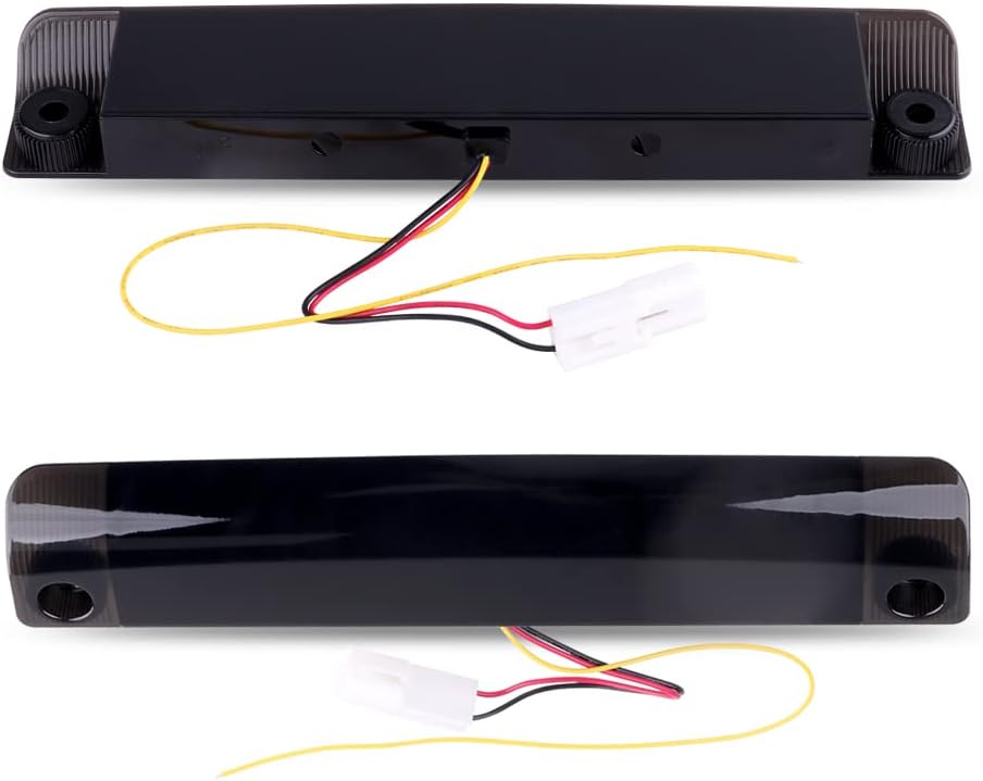 Tercera luz de freno de montaje alto, 3 luz trasera de freno, lente ahumada, kit de lámpara de freno LED para Toyota Prius 4Runner Sienna para freno
