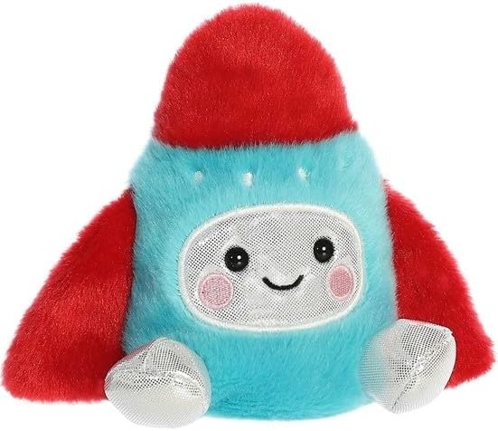 Aurora Adorable Palm Pals Juego de dos  Cosmo Astronaut y Mars Rocket Ship  Diversión de tamaño de bolsillo!