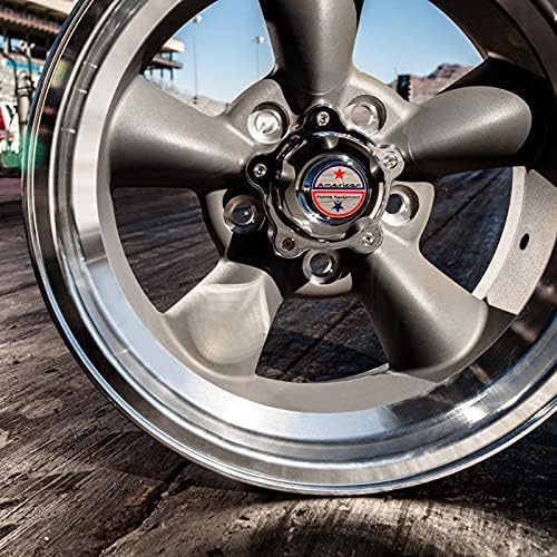 American Racing Vintage VN105D 15X7 5X4.5 GRIS MACH-LP -6MM – VN1055765US