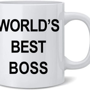 Poster Foundry Worlds Best Boss – Taza de café de cerámica, regalo novedoso, 12 onzas Poster Foundry Worlds Best Boss – Taza de café de cerámica, regalo novedoso, 12 onzas
