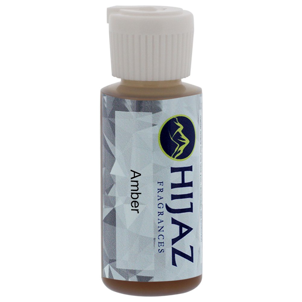 Hijaz Amber – Aceite corporal perfumado sin alcohol para mujer, 13 oz, rollo en botella