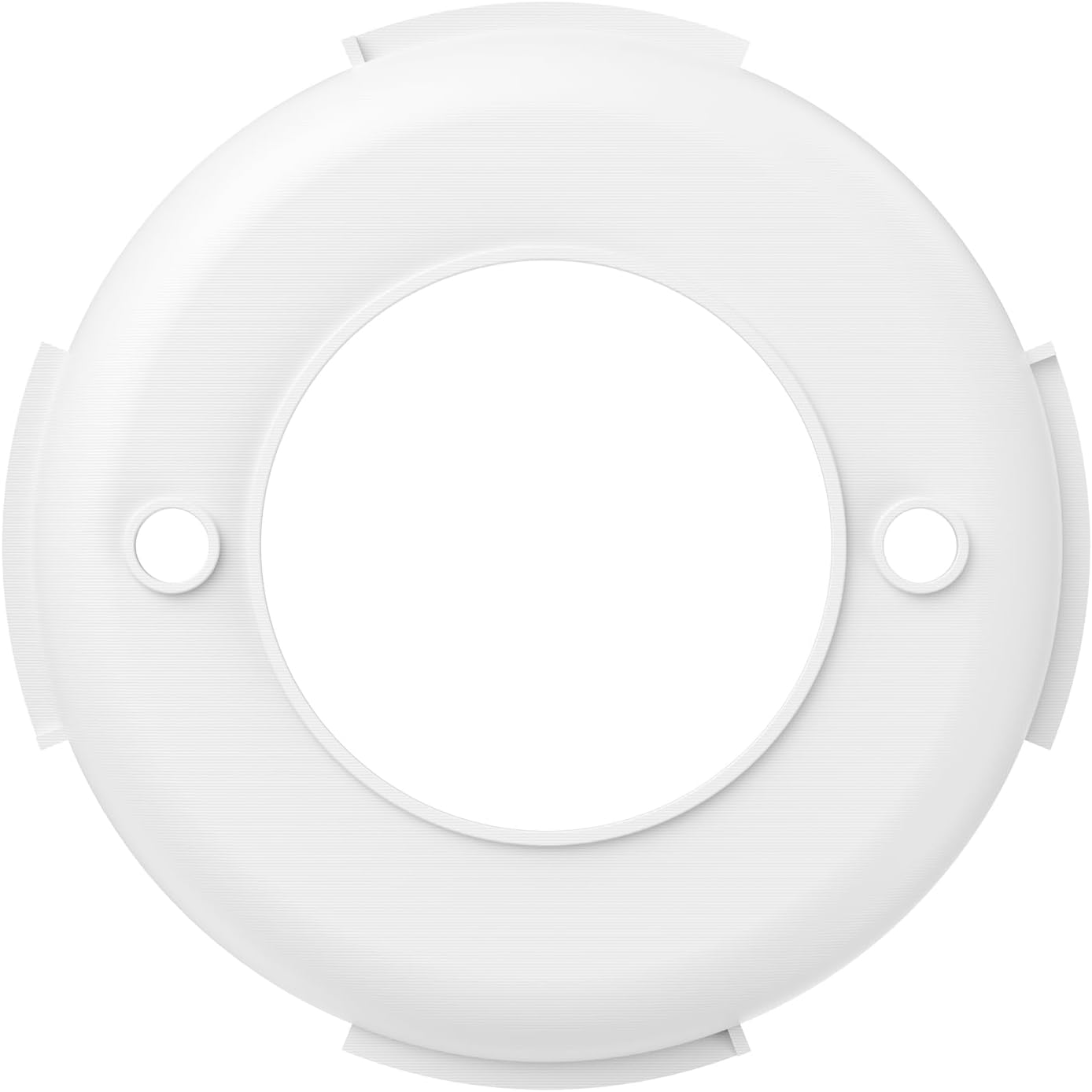 Placa de montaje en pared para batería Google Nest Cam (exterior o interior), pieza de repuesto para collar de bloqueoanclajes de pared compatibles