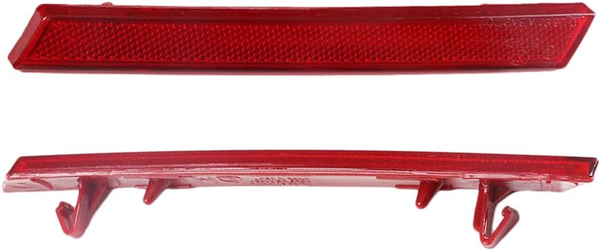 Reflector de parachoques trasero de coche, compatible con Cadillac Xts 2013-2017 20874085 20874084