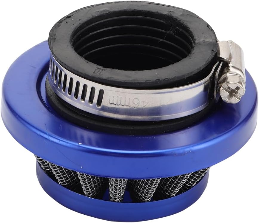WOOSTAR Filtro de aire de repuesto de 1.378 in para ATV de 50 cc, 70 cc, 90 cc, 110 cc, 125 cc, ATV, 4 ruedas, motocross, Go Kart, Scooter azul