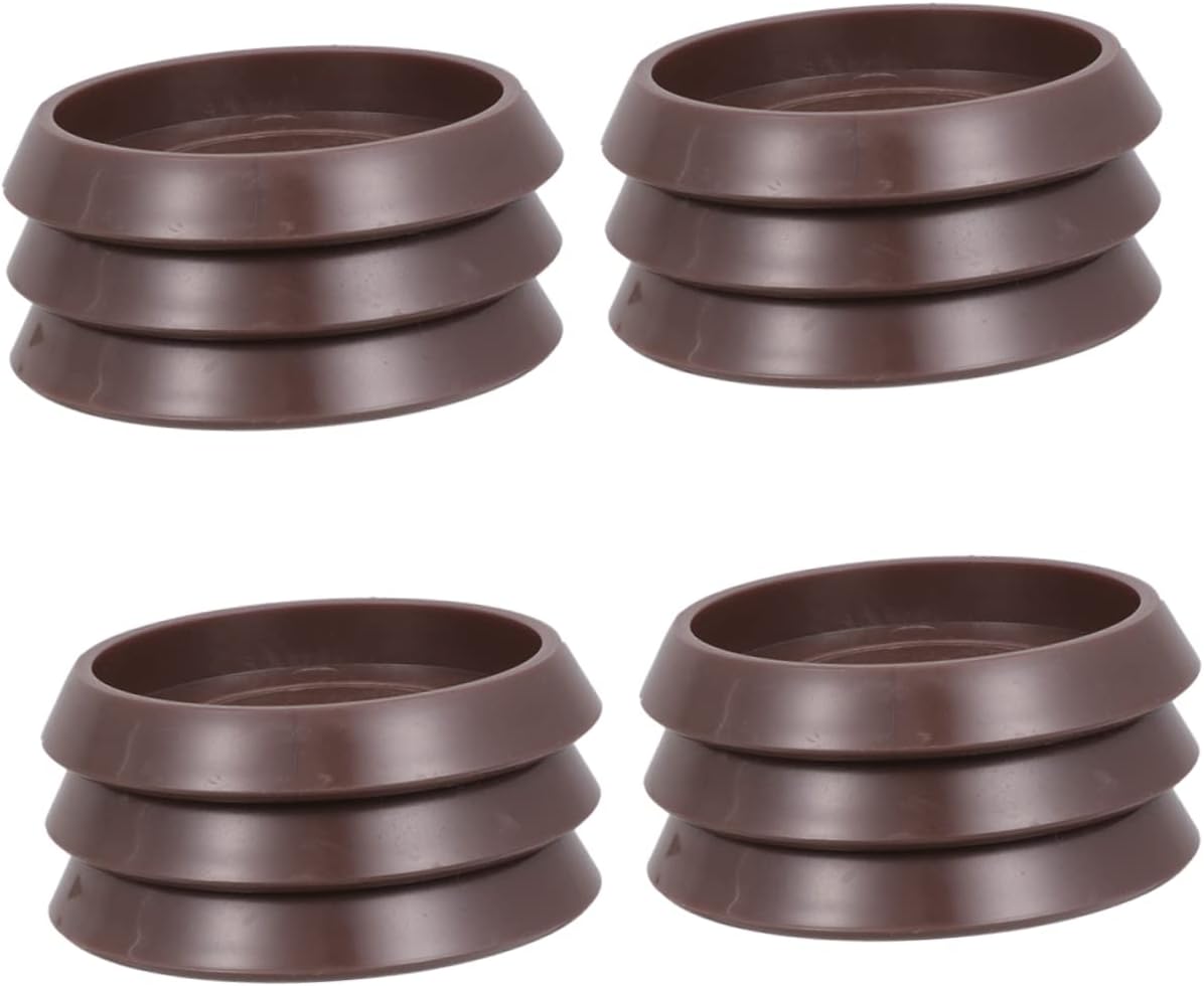 DOITOOL 24 piezas deslizantes deslizantes de copas, protectores de goma, posavasos para ruedas, muebles, sofás, elevadores, tapones, almohadillas de