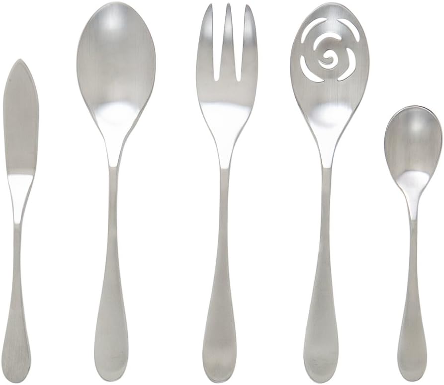 Knork Original 180 Matte Juego de 5 piezas para servir
