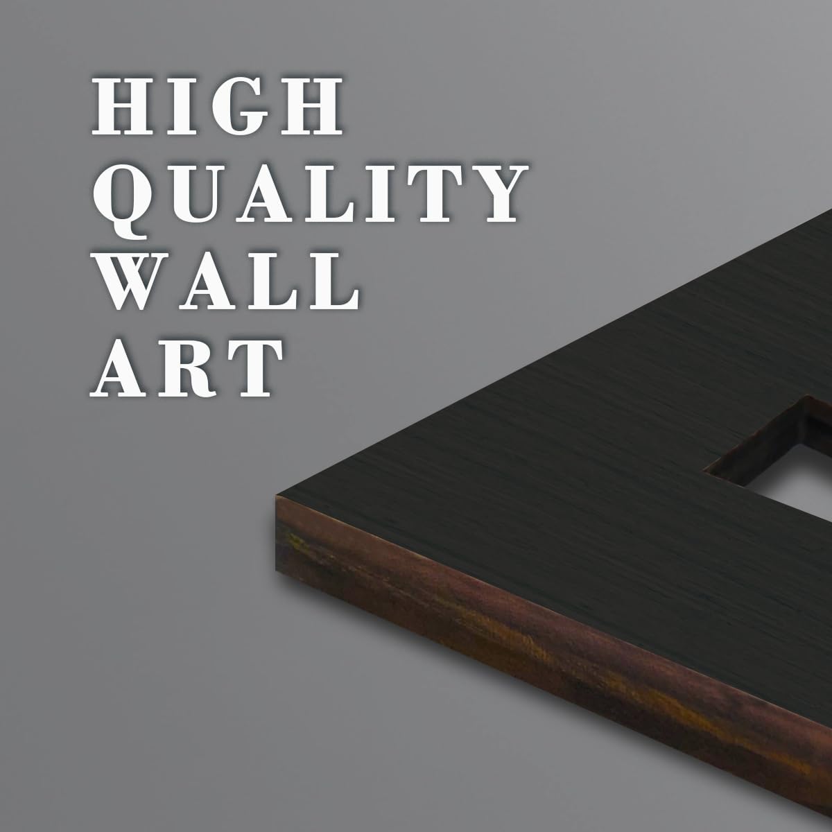 BINCUE Línea de arte de pared de madera minimalista negra, escultura moderna, decoración de pared de madera hueca 3D, 3 paneles, 16 x 32 pulgadas