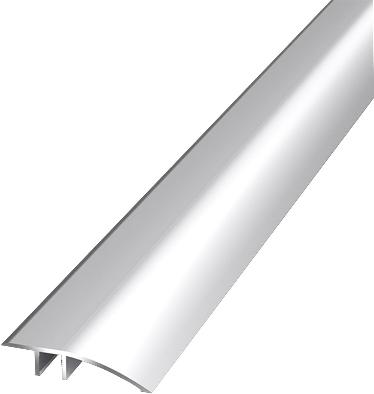 HJXGQJM Tira de ajuste de alfombra, tira de umbral de transición de piso de aluminio, tiras de transición de piso, para unir huecos en el piso, para