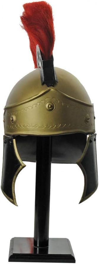 SZCO Supplies – Casco centurión romano con cresta, rojobronce, talla única (910978)