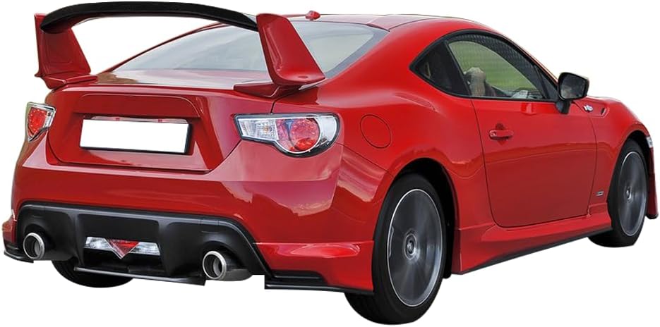 IKON MOTORSPORTS, Gurney Flap compatible con Scion FR-S 2013-2016Subaru BRZ 2013-20202017-2020, Toyota 86, fibra de carbono (CF) maletero maletero