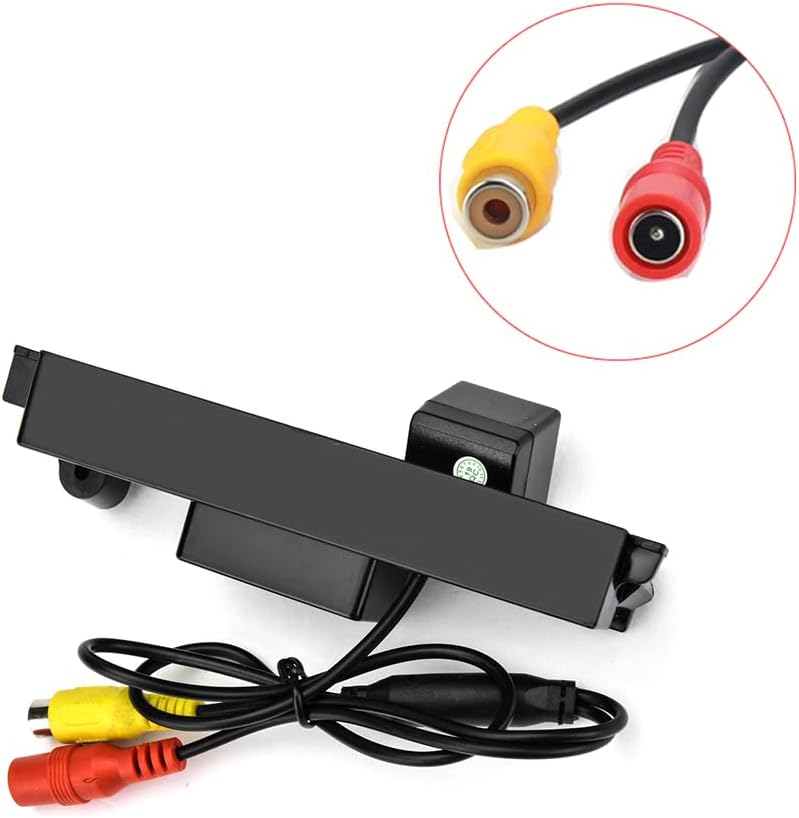Vlicevrn HD Fisheye – Cámara de visión trasera para vehículo, pistas de trayectoria dinámica, visión nocturna, cámara de estacionamiento de respaldo