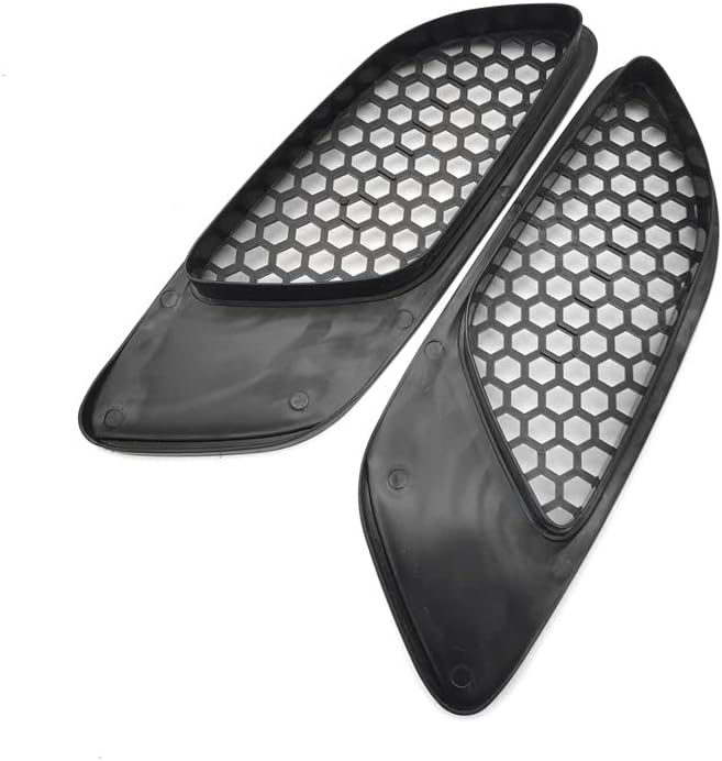 2 cubiertas negras brillantes para BMW E90 E91 E92 E93 M3 Style