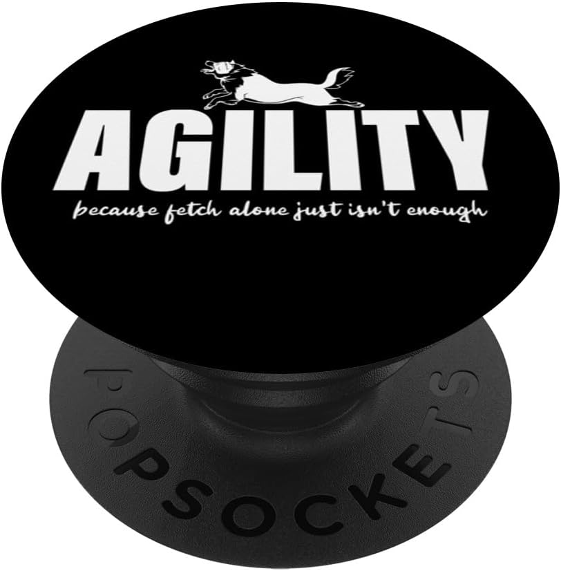 Agilidad para perros porque buscar solo no es suficiente regalo para el propietario, PopSockets intercambiables PopGrip