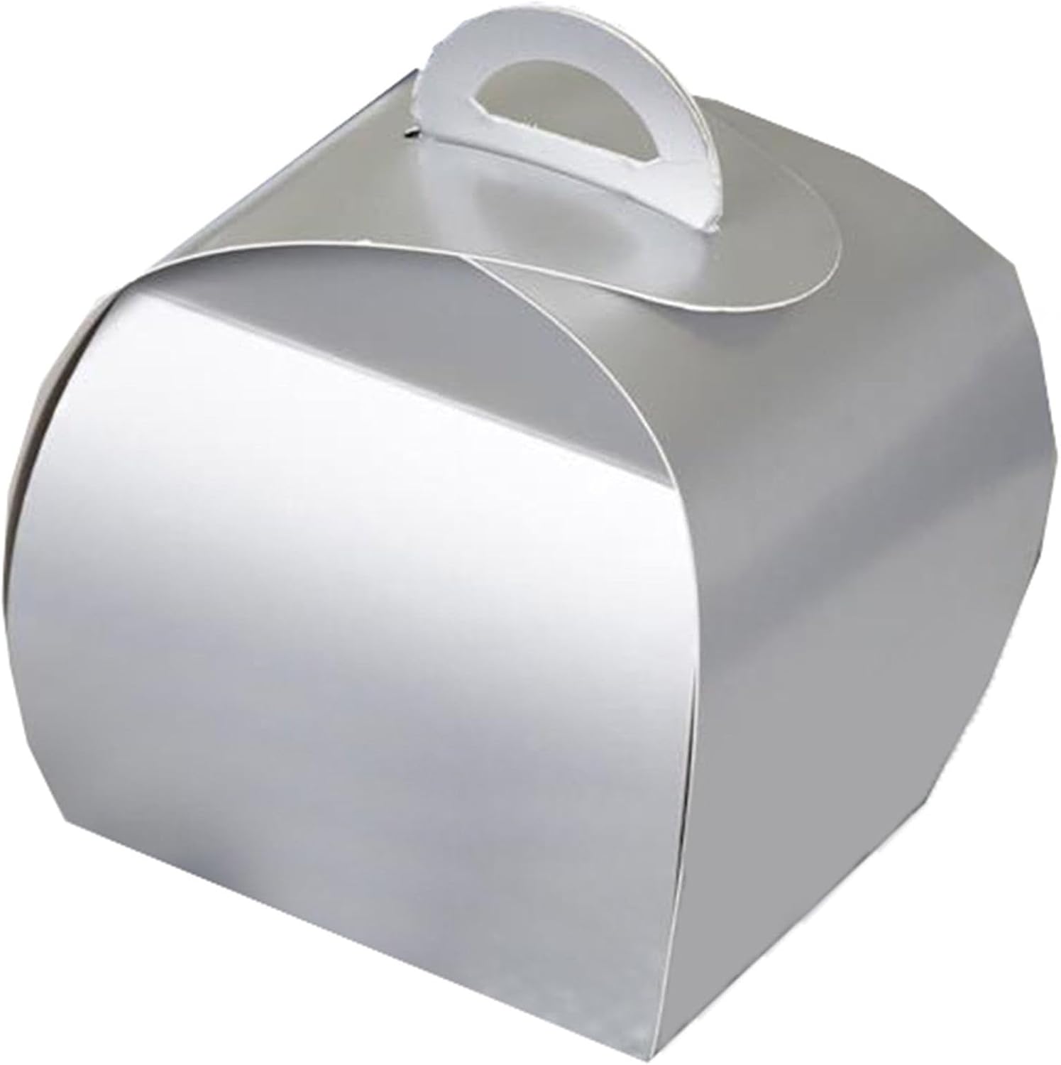 Efavormart – 25 cajas plateadas para regalos de dulces, cajas de regalo para fiestas, despedidas de soltera, bodas, fiestas