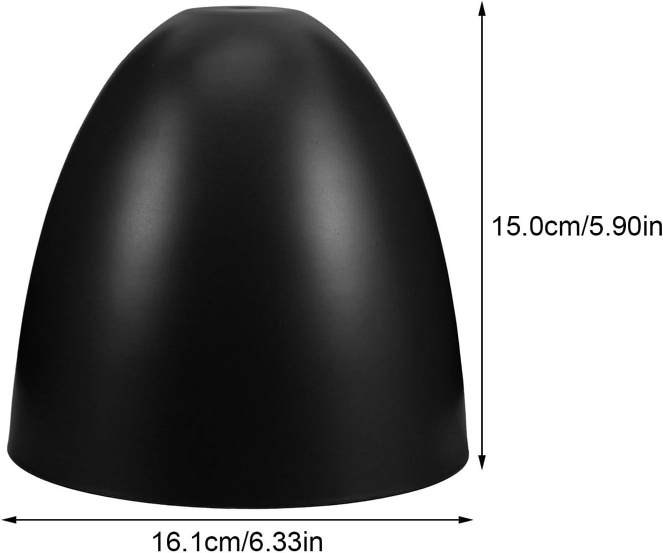 OSALADI Decoración de techo negro pantallas de lámpara de techo para lámpara de mesa, decoración de escritorio, pantalla de lámpara de mesa,