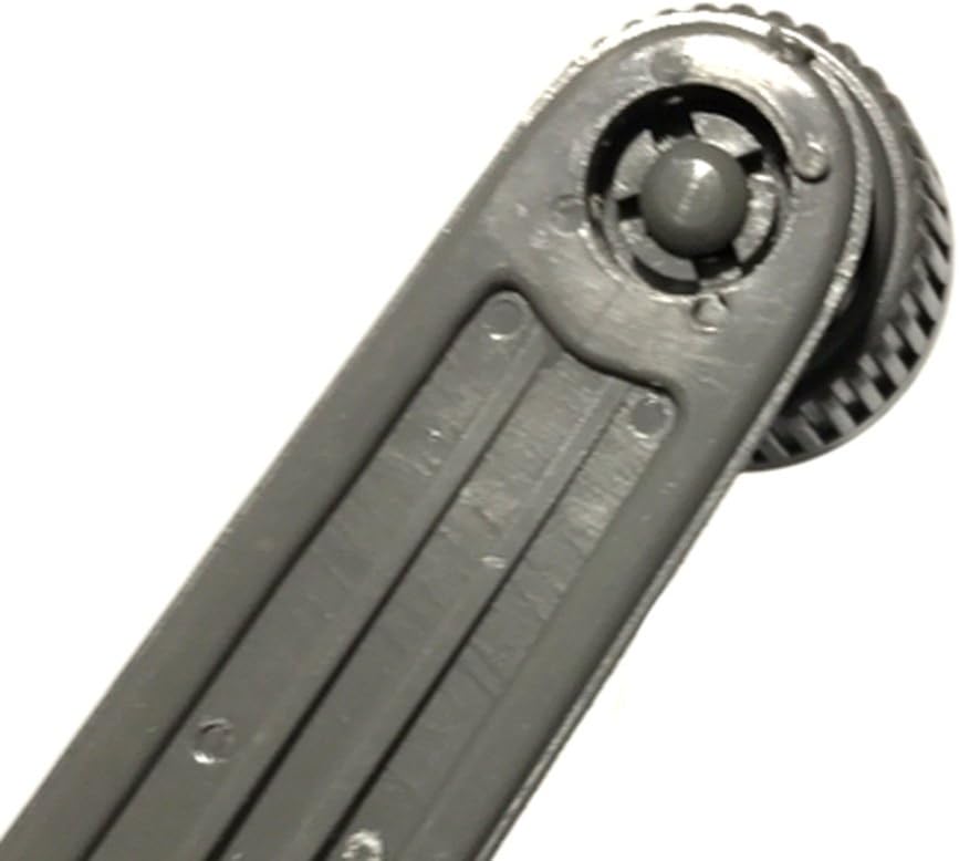 Repuesto para manija de manivela para ventana de puerta, color gris para camioneta Ranger 98-04