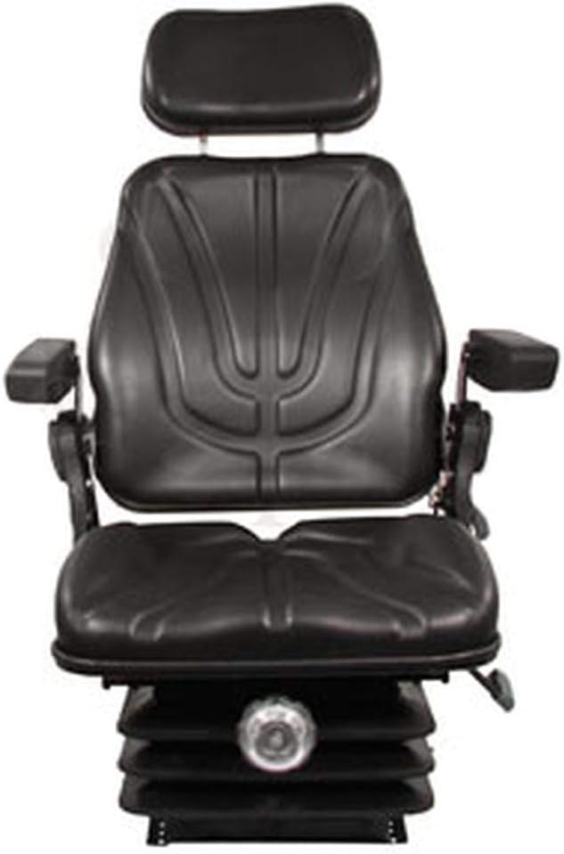RAParts F10M200 – Asiento mecánico negro para John Deere para JD Tractor RT95 6060 6080 7000 +