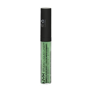 NYX Professional Makeup Studio Liquid Liner, Extreme Green, 0.384 onzas NYX Professional Makeup Studio Liquid Liner, Extreme Green, 0.384 onzas