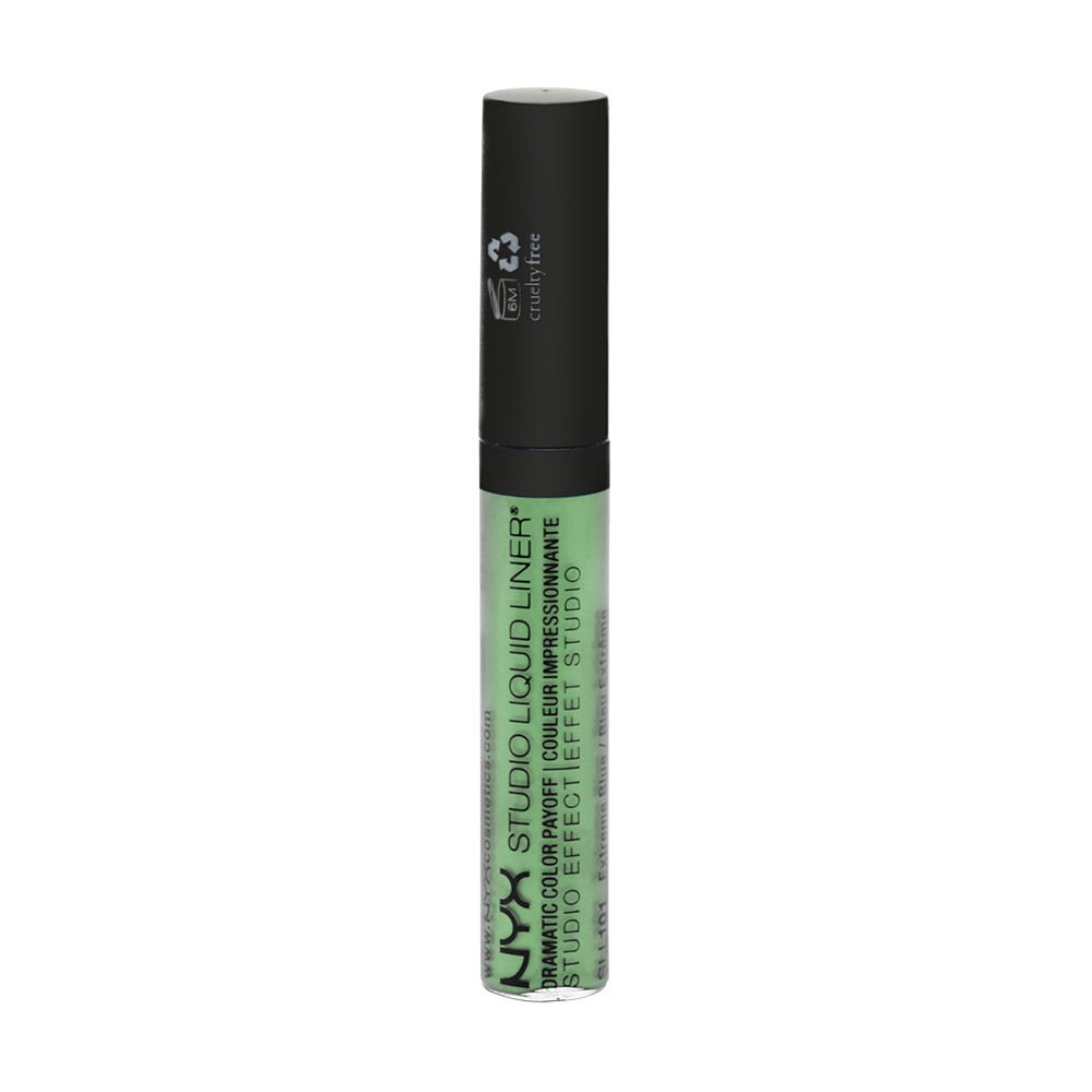 NYX Professional Makeup Studio Liquid Liner, Extreme Green, 0.384 onzas