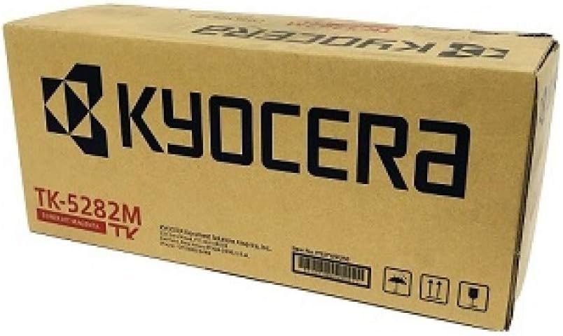 Kyocera Kit de tóner magenta modelo TK-5282M 1T02TWBUS0 para usar con impresoras multifuncionales Kyocera ECOSYS M6235cidn, M6635cidn y P6235cdn A4
