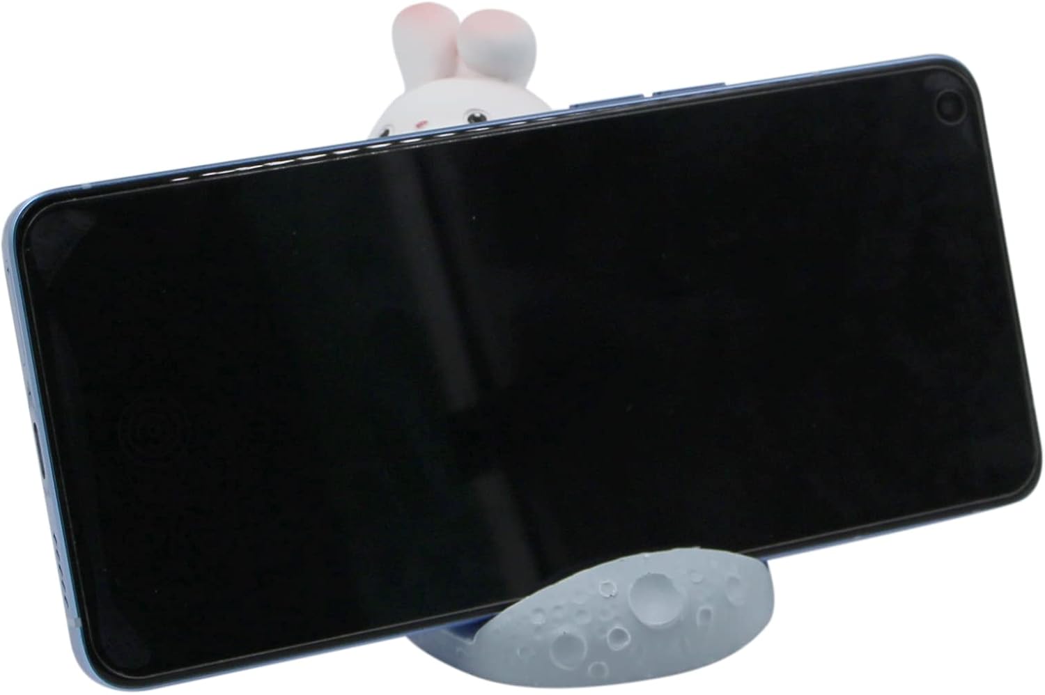 Suillty Lindo conejo animal teléfono celular soporte para escritorio Smartphone teléfono móvil soporte escritorio decoración hogar regalo