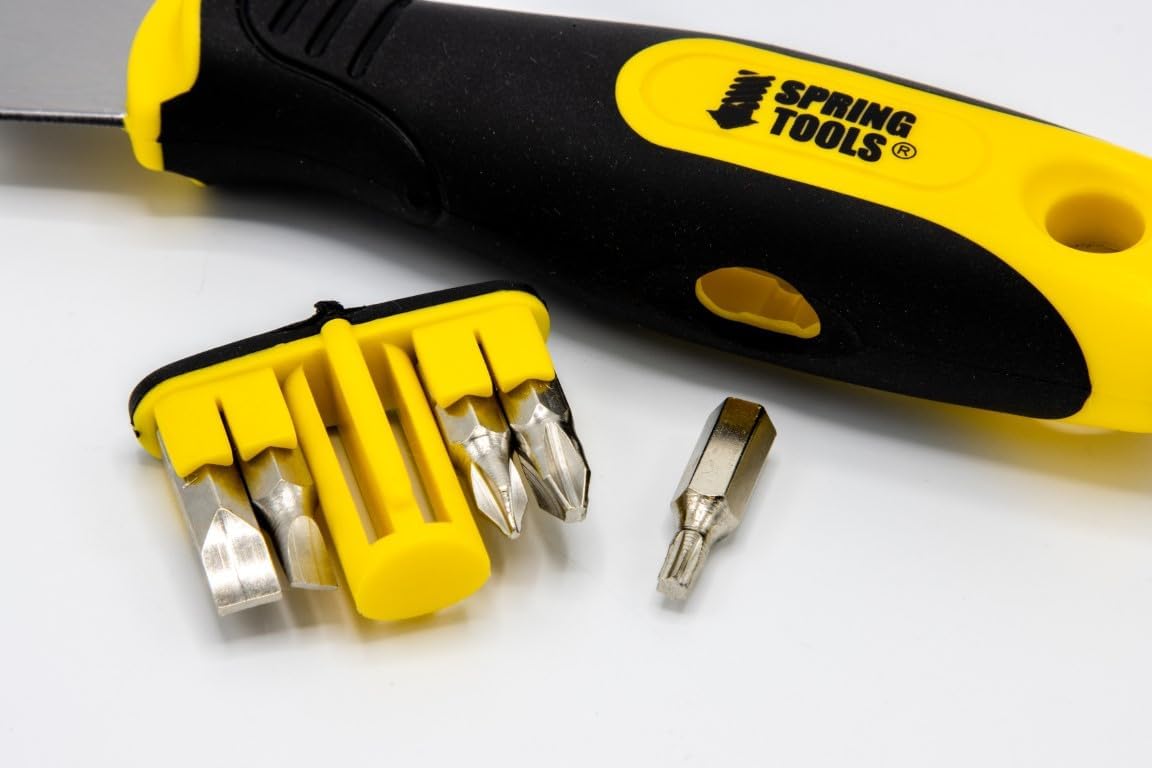 SPRING TOOLS – Herramienta para pintores 19 en 1, cuchillo de masilla de 3 pulgadas con fácil agarre