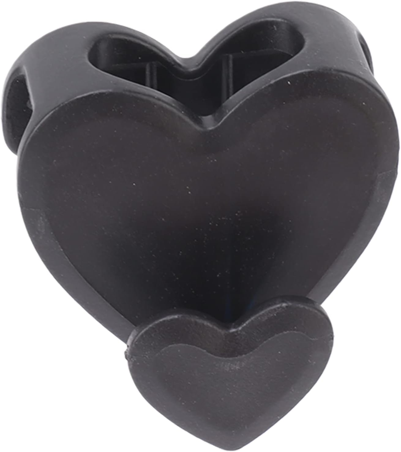 Percha de ropa con forma de corazón negro, 12 piezas, gancho para ahorrar espacio, armario, armario, ropa, ahorro de espacio