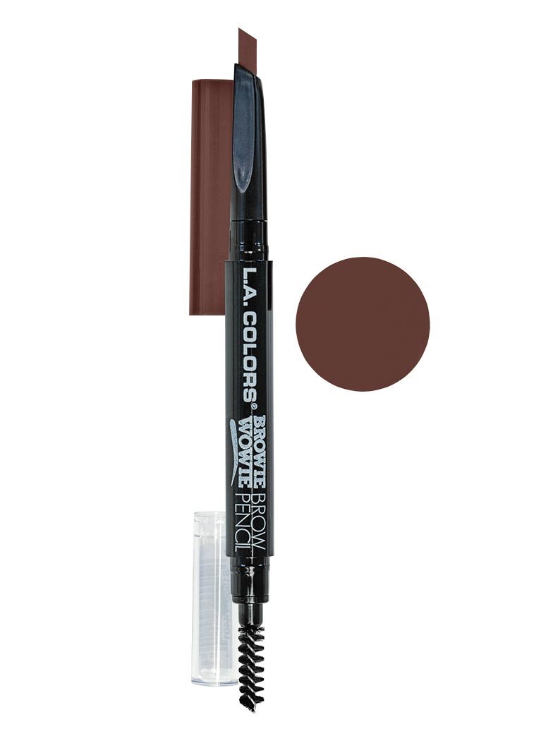 L.A. COLORS Browie Wowie – Lápiz para cejas, marrón cálido CBP404