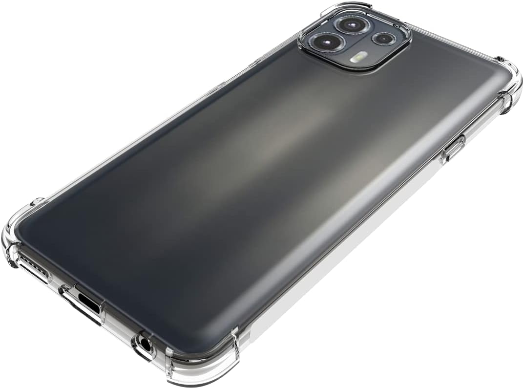 Funda para Motorola Edge 20 Lite Clear TPU Cuatro Esquinas Moto Edge20 Lite Funda Protectora Transparente Suave Funda