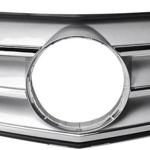 Rejilla delantera del radiador del estilo deportivo plata para Mercedes-Benz C250 C300 C350 W204 Rejilla delantera del radiador del estilo deportivo plata para Mercedes-Benz C250 C300 C350 W204
