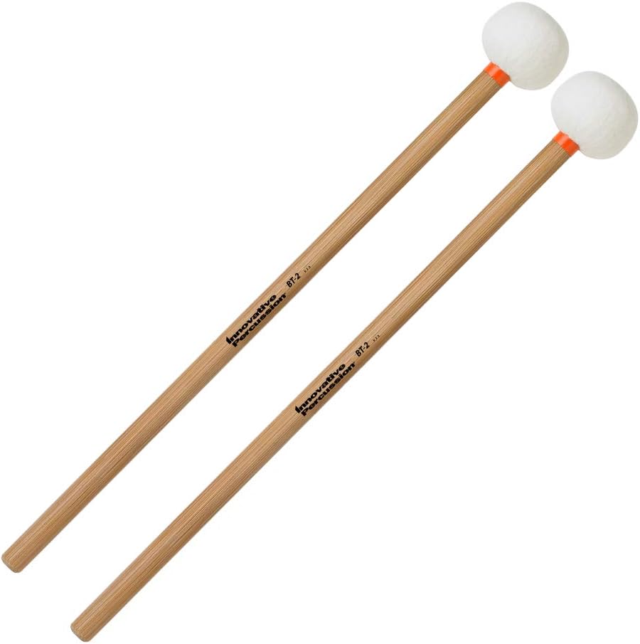 Innovative Percussion BT-2 Bamboo Series Timbal Mallets (Legato)